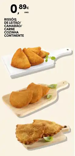 Continente Rissóis de leitão/ camarao/ carne cozinha continente promoção