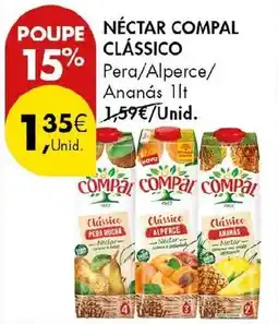 Pingo Doce Néctar compal clássico promoção