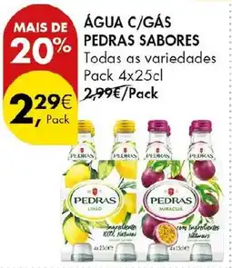Pingo Doce Água c/gás pedras sabores promoção