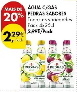 Pingo Doce Água c/gás pedras sabores promoção