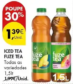 Pingo Doce Iced tea fuze tea promoção