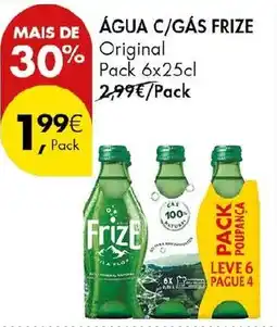 Pingo Doce Água c/gás frize promoção