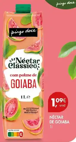 Pingo Doce Néctar de goiaba promoção