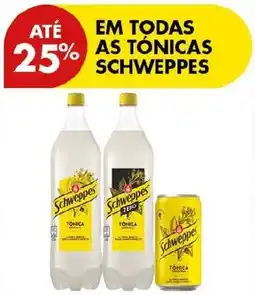 Pingo Doce Schweppes Tônica promoção