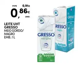 Continente Leite uht gresso meio gordo/magro promoção
