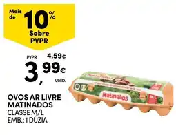 Continente ovos ar livre matinados promoção