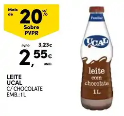 Continente Leite ucal c/ chocolate promoção