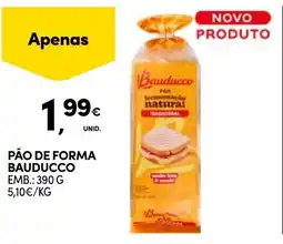 Continente Pão de forma baudducco promoção
