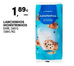 Continente Lanchinhos monstrinhos promoção
