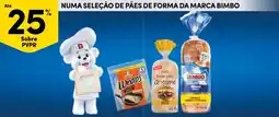 Continente pães de forma da marca bimbo promoção
