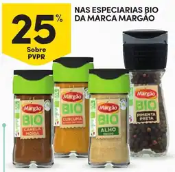 Continente Nas especiarias bio da marca margao promoção