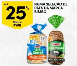 Continente Numa seleção de pães da marca bimbo promoção