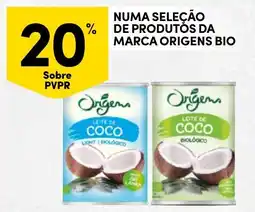 Continente Numa seleção de produtos da marca origens bio promoção