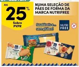 Continente Numa seleção de pães de forma da marca nutrifree promoção