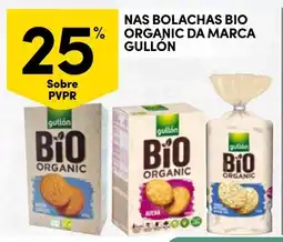 Continente Nas bolachas bio organic da marca gullon promoção