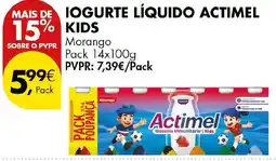 Pingo Doce Iogurte líquido actimel kids promoção