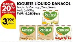 Pingo Doce Iogurte líquido danacol promoção