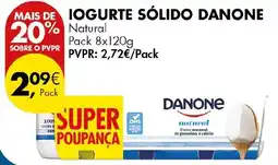 Pingo Doce Iogurte sólido danone promoção