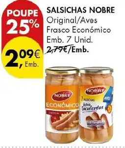 Pingo Doce Salsichas nobre promoção