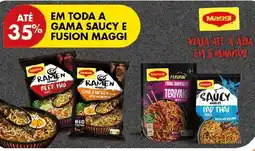Pingo Doce Maggi gama saucy e fusion maggi promoção