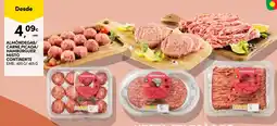 Continente Almondegas/Carne Picada/Hambúrguer Misto Continente promoção