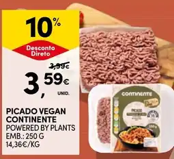 Continente Picado vegan continente promoção