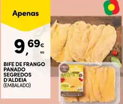 Continente Bife de frango panado segredos d'aldeia promoção