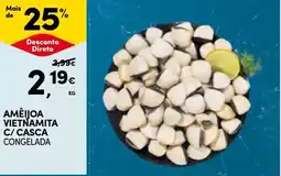 Continente Amêijoa vietnamita c/ casca promoção