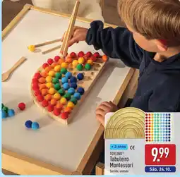 ALDI Toylin® Tabuleiro Montessori promoção