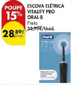 Pingo Doce Escova elétrica vitality pro oral-b promoção
