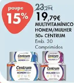 Pingo Doce Multivitamínico homem/mulher 50+ centrum promoção