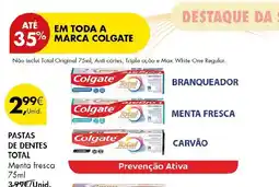 Pingo Doce Colgate total branqueador promoção