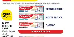 Pingo Doce Colgate Total Branqueador promoção