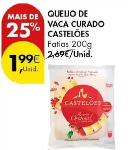 Pingo Doce Queijo de vaca curado castelões promoção
