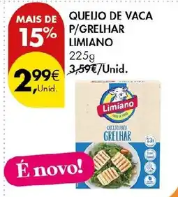 Pingo Doce Queijo de vaca p/grelhar limiano promoção