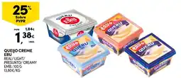 Continente Queijo creme eru real/light/presunto/creamy promoção