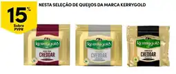 Continente queijos da marca kerrygold promoção
