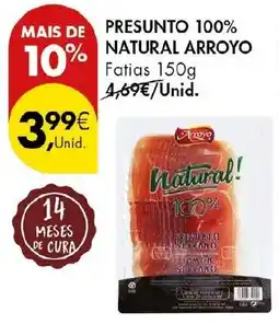Pingo Doce Presunto natural arroyo promoção