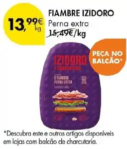 Pingo Doce Fiambre izidoro perna extra promoção