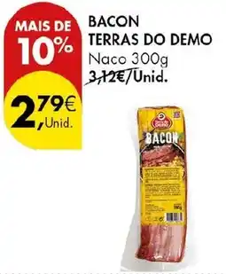 Pingo Doce Bacon terras do demo promoção