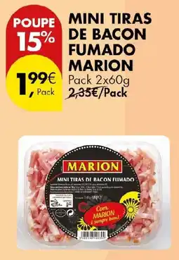 Pingo Doce mini tiras de bacon fumado marion promoção