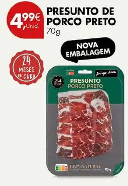 Pingo Doce Presunto de porco preto pingo doce promoção