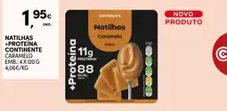 Continente Natilhas +Proteína Continente Caramelo promoção