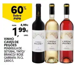 Continente vinho caves de pegoes promoção