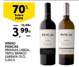 Continente Vinho Pancas promoção
