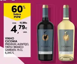 Continente vinho ciconia premium promoção