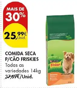 Pingo Doce comida seca p/cão friskies promoção
