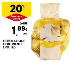 Continente cebola doce continente promoção