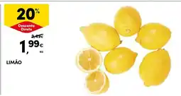 Continente Limão promoção