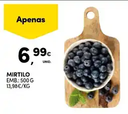 Continente Mirtilo promoção